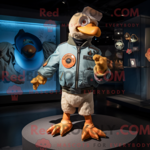 Peach Dodo Bird máscara de...