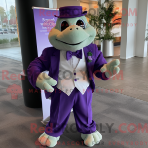 Lilla havskildpadde maskot...
