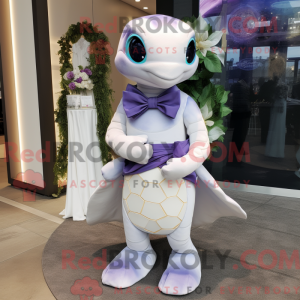 Lilla havskildpadde maskot...