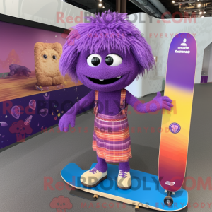 Lilla Skateboard maskot...