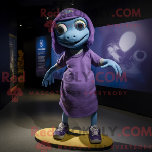 Lilla Skateboard maskot...