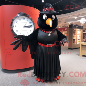 Red Blackbird mascot...