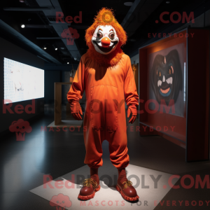 Rust Klovn maskot drakt...