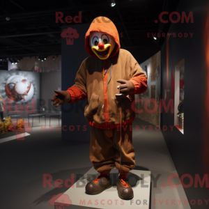Rust Clown mascottekostuum...