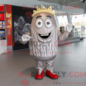 Silver French Fries mascot...