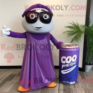Purple Soda Can...