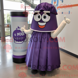 Purple Soda Can...