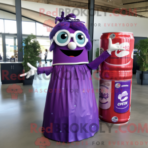 Purple Soda Can máscara de...