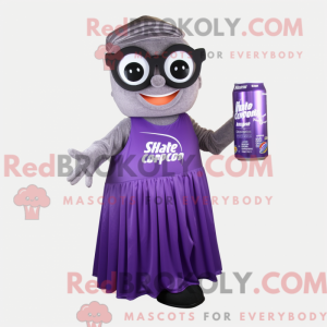Purple Soda Can...