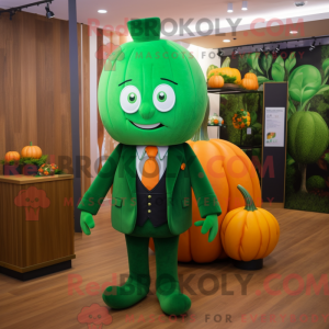 Forest Green Pumpkin maskot...