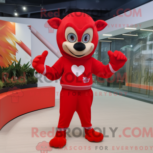 Red Arrow Of Love maskot...