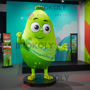 Lime Green Ceviche mascotte...