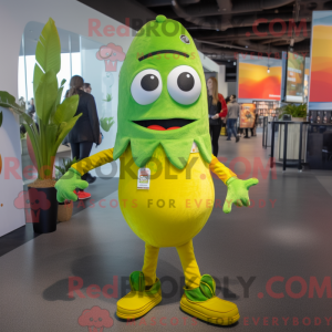 Limegrøn Ceviche maskot...