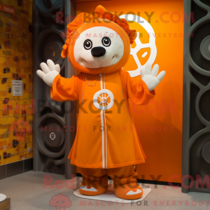 Orange Celtic Cross...