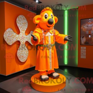 Orange Celtic Cross...
