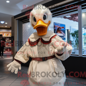 Disfraz de mascota del pato...