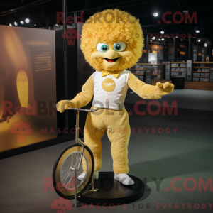 Gull Unicyclist Maskot...