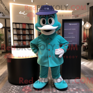 Kostým maskota Teal Scented...