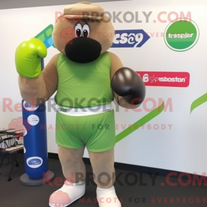 Costume mascotte de gant de...