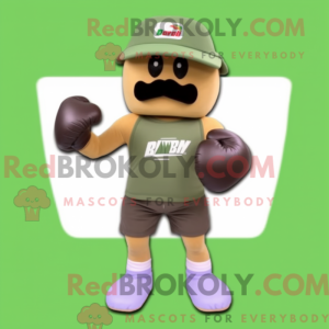 Costume mascotte de gant de...