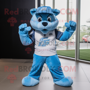 Sky Blue Puma mascotte...