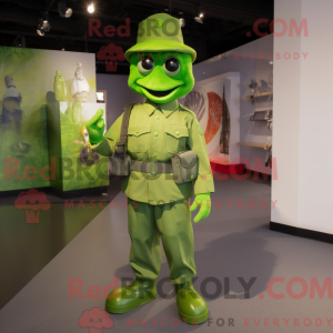 Limegrønn...