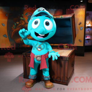 Figura de máscara de dragão...