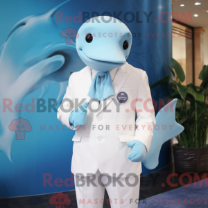 Sky Blue Beluga Whale...