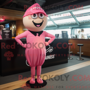 Pink Guinness mascot...