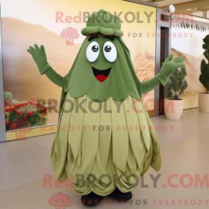 Maskottchenkostüm Olive...