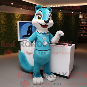 Personaggio mascotte Cyan...