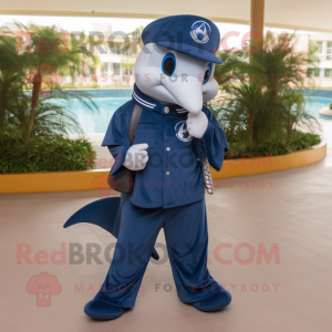 Navy Dolphin mascotte...