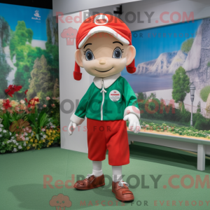 Cherry mascot costume...