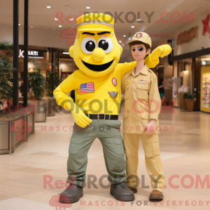 Mascotte de soldat...