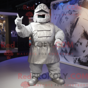 Silver Army Soldier...