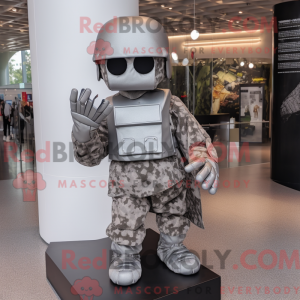Silver Army Soldier...