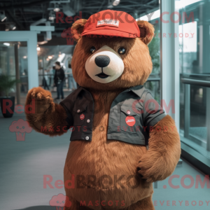 Rust Bear mascottekostuum...
