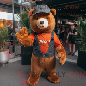 Rust Bear maskot...