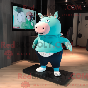 Maska Cyan Pig spodnie do...