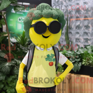 Citrongul Broccoli maskot...