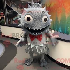 Costume mascotte de Piranha...