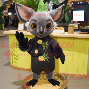 Olive Fruit Bat maskot...