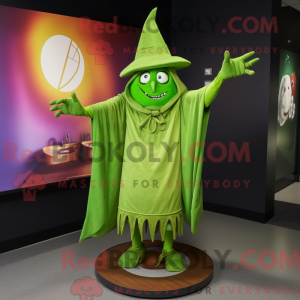 Postava maskota Lime Green...