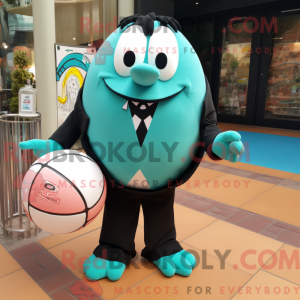 Turquoise Handball Ball...