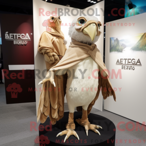 Máscara bege do...