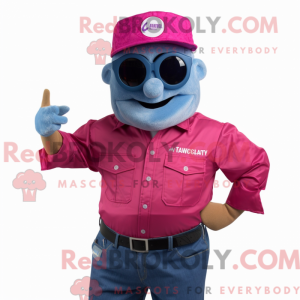 Magenta Marine Recon maskot...