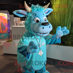 Disfraz de mascota de vaca...