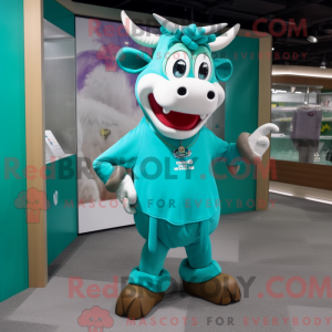 Disfraz de mascota de vaca...
