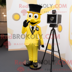 Yellow Camera mascot...