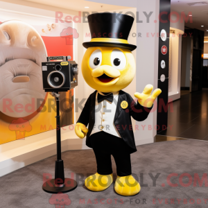 Yellow Camera mascot...